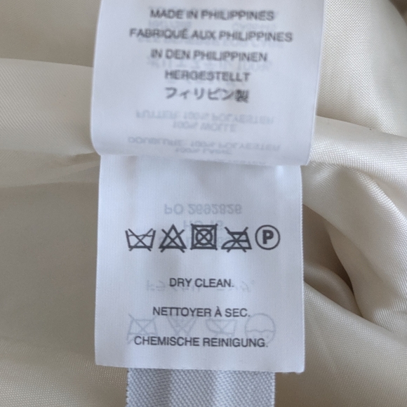 J Crew Cream Wool Mini Skirt Size 2 - Picture 7 of 8